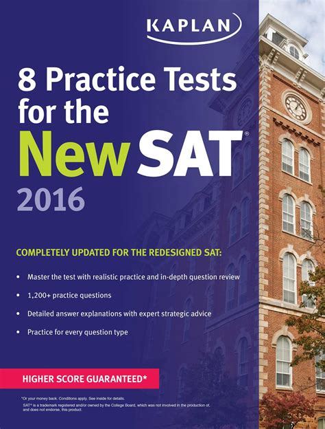 kaplan 8 practice tests for the new sat 2016 kaplan test prep Reader